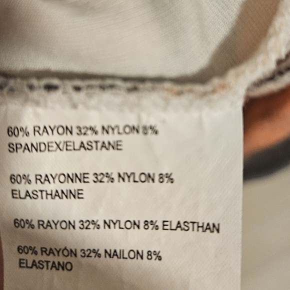 Womens 3X plus size sleeveless shirt tie-dye NWT Michel studio stretchy soft - Picture 3 of 4